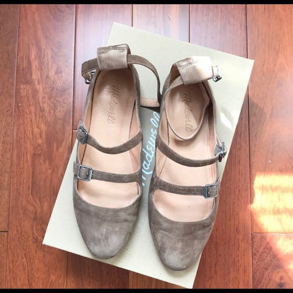 Madewell Shoes - Madewell Triple Strap Flats